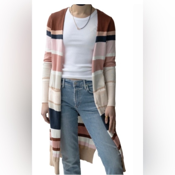 WISPR Sweaters - WISPR sand dune maxi cardigan